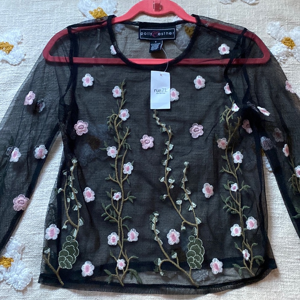 Long sleeve blouse